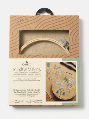 🧵🌸 DMC Mindful Making Embroidery Duo Kit — NEW!